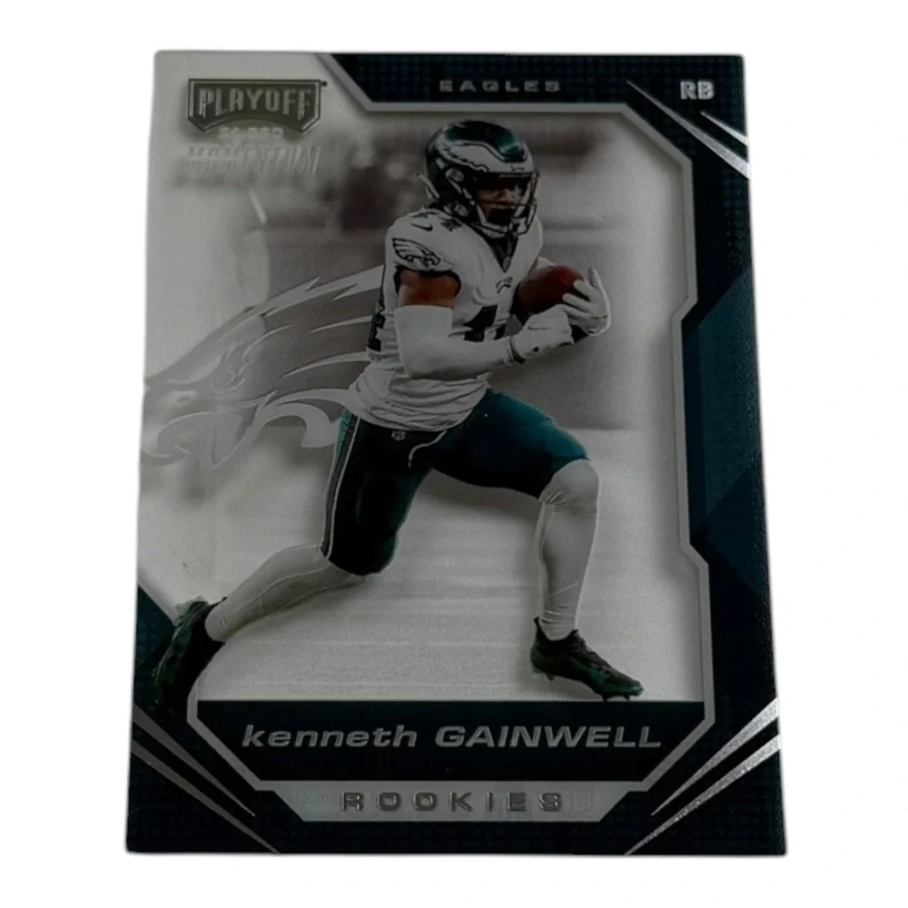 2021 Panini‎ Chronicles Playoff Momentum Kenneth Gainwell Rookie Card PMR Eagles